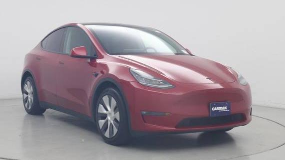 TESLA MODEL Y 2021 5YJYGDEE2MF118679 image